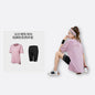 Sports suit Women's Yoga Fitness Clothes Running Gym Summer Breathable plus size chubby girl Belly Covering Slim Loose