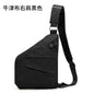 Right shoulder gun bag cross-border wholesale nylon chest bag men's lightweight simple large capacity messenger bag casual close-fitting shoulder bag