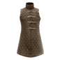 Cross Border Men's Cotton Vest 2025 Medieval Armor Retro Cotton Coat Sleeveless Rivet Belt Buckle Pirate Station Collar Clip
