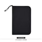 Art Sketch Pen Bag 36/48/72/120 Holes Foldable Zipper Style Pen Roll Colored Pencil Storage Bag Manufacturer Supply