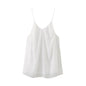Women's Explosions Shaggy Pleated Hem Sexy Backless V-neck Sleeveless Sling dress