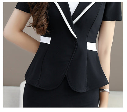 New Foot Therapy KTV Technician Work Clothes Skirt Slim-fit Slimming Two-piece Massage Elegant Health Suit