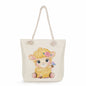 Spot wholesale cartoon cute animal shoulder bag simple large capacity handbag lazy style literary tote bag