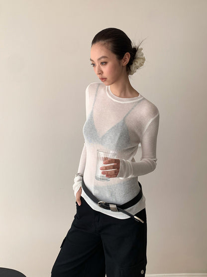 Dorothy Fashionable Retro Multi-Layered Silver Metal Ring Decorative Belt Niche Design Versatile Belt for Women