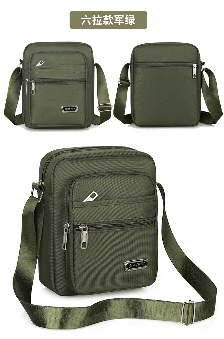 Waterproof Men Crossbody Bags Male Nylon Shoulder Bags Boy Messenger Bag Man Handbags For Travel Casual Large Satchel Grey Bags