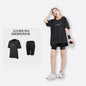 Sports suit Women's Yoga Fitness Clothes Running Gym Summer Breathable plus size chubby girl Belly Covering Slim Loose