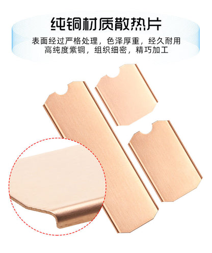 Hanche Notebook Heat Sink 2242 M.2SSD Copper Heat Sink Vest 2280 Solid State Drive Heat Sink 2230