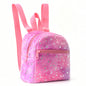 Foreign Trade Cross-border Hot-selling Backpack Women's Rainbow Multicolor PU Quilted Mini Backpack Fashion Casual High-end Sense Schoolbag