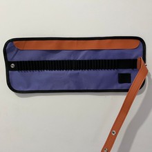Art Sketch Pen Bag 36/48/72/120 Holes Foldable Zipper Style Pen Roll Colored Pencil Storage Bag Manufacturer Supply