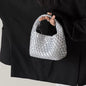 PU handmade woven bag summer high-end niche design women's bag handbag shoulder bag vegetable basket Ins bag