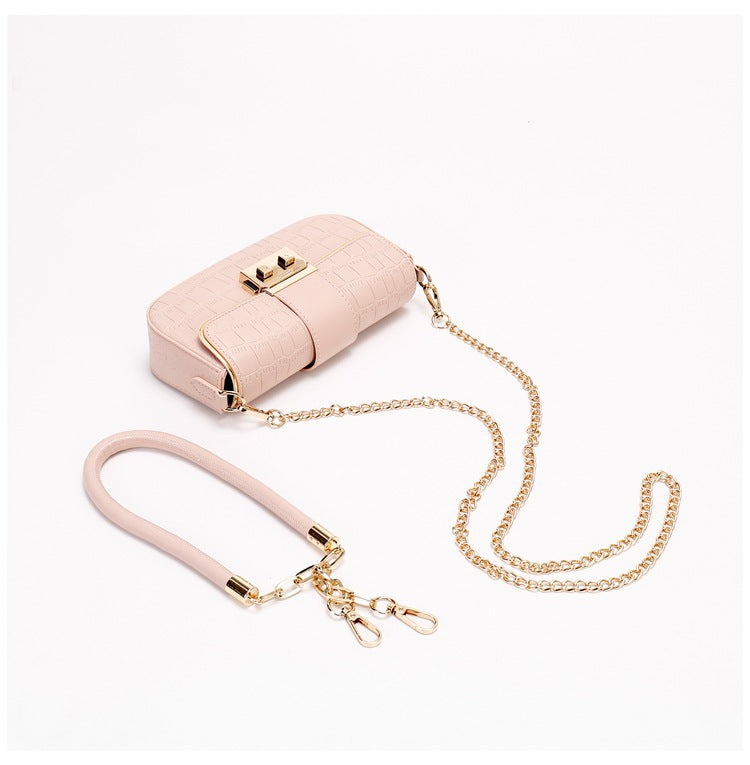 2026 New Style Bag, Single Shoulder Crossbody Bag, Spring and Summer Women's Bag, Original Simple and Elegant Small Square Bag, Versatile Small Bag