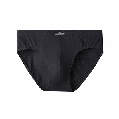 Carefully Selected Pure Cotton Men's Underwear Plus Size Briefs Breathable Sweat-Absorbent Middle-Aged and Elderly Cotton Briefs Men's Wholesale