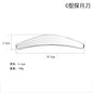 Factory direct stainless steel large heart-shaped scraping plate hand face scraping metal massage beauty tools wholesale