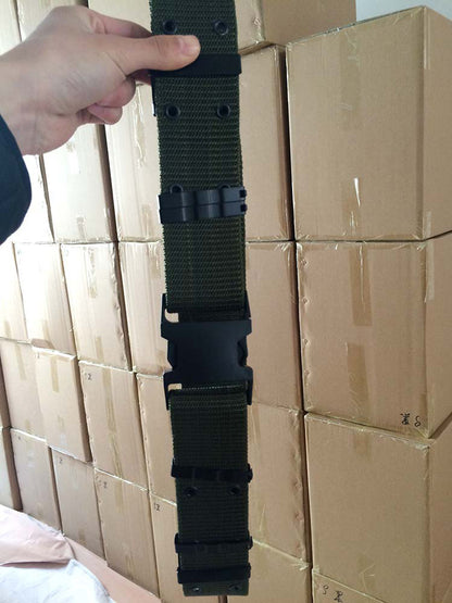 Foreign Trade Guangzhou New Men's Belt Military Training Outdoor Sports Elastic Belt Tactical Elastic Girdle High-End