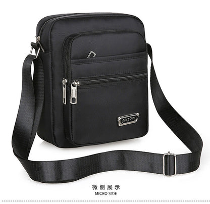 Waterproof Men Crossbody Bags Male Nylon Shoulder Bags Boy Messenger Bag Man Handbags For Travel Casual Large Satchel Grey Bags