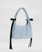 American niche design Baggu Mini Bow handbag underarm bag fashion trendy sky blue all-match women's bag