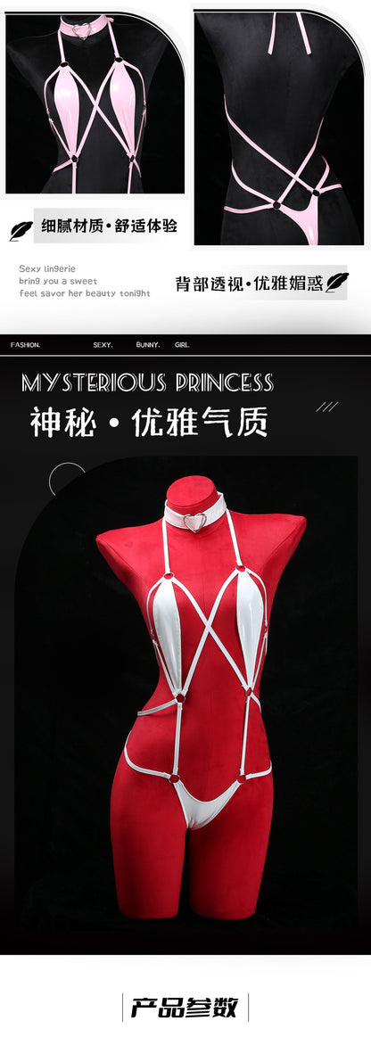 The month whispers sexy underwear dead water conjoined fishing system binding suit open crotch fun wholesale 133