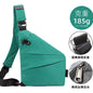 Right shoulder gun bag cross-border wholesale nylon chest bag men's lightweight simple large capacity messenger bag casual close-fitting shoulder bag