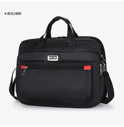 Manufacturer Wholesale Men's Large-Capacity Briefcase Business Trip Laptop Bag Portable Travel Bag Wear-Resistant Business Bag