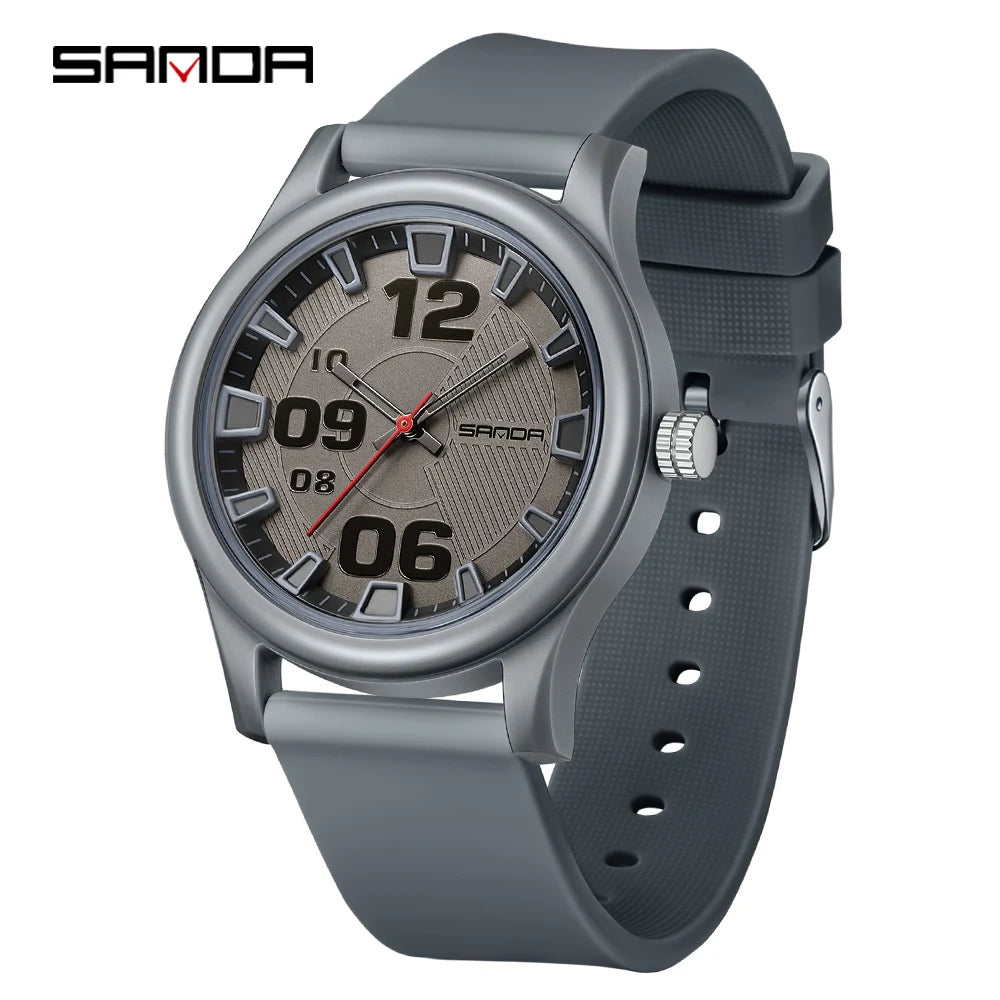 SANDA 3252 Fashion Simple Student Quartz Watch Popular Style Waterproof Suitable For sports And Life And It Is a Gift For Friend