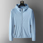 UPF50+ Summer UV Protection Hoodie Unisex Skin Coat Breathable Ice Silk Outdoor Sports Couple's Beach Street Lightweight Jacket
