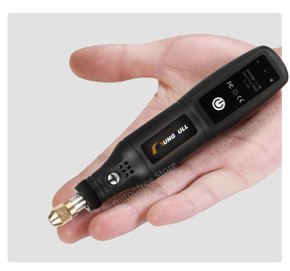 USB Engraving pen Mini Grinder Machine Rotary Tools Kit Rechargeable Dremel Tool Cordless Drill Mini Wireless Electric Drill