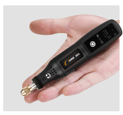 USB Engraving pen Mini Grinder Machine Rotary Tools Kit Rechargeable Dremel Tool Cordless Drill Mini Wireless Electric Drill
