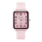 Fashion Lady Hot Sales Brands Watches Leisure Rectangle Digital Simple Women Quartz Watch Sports Silicone Strap Ladies Clock