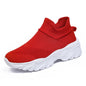 Men'S And Women'S Sneakers Mesh Breathable Lightweight High-Top Running Tennis Shoes Comfortable Outdoor Pair Naked Boots