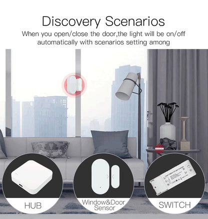 Tuya Zigbee Gateway Hub Smart Home Wireless Bridge SmartLife APP Remote Control Automation Device Works with Alexa Google Home