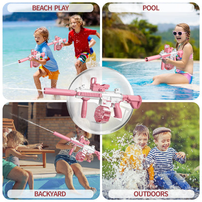 M416 Water Gun Fully Automatic Shooting Toy Summer M416 Water Gun Battle Beach Outdoor Entertainment Children's and Adult Toys