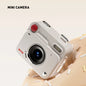 2025 New Thumb Pocket CCD Digital Camera HD Retro Mini Camera Portable Keychain Camera Outdoor Travel Photo Recorder Gift