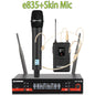SENNESAI Ew100g3 Professional Dual Wireless Microphone Stage Performance 2 Channels 600-699MHz UHF Karaoke Metal Handheld
