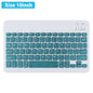 Hebrew/Spanish//Russian/Korean Portable 10 inch Wireless Keyboard and Keyboard set For iPad Samsung Tablet Laptop IOS Android