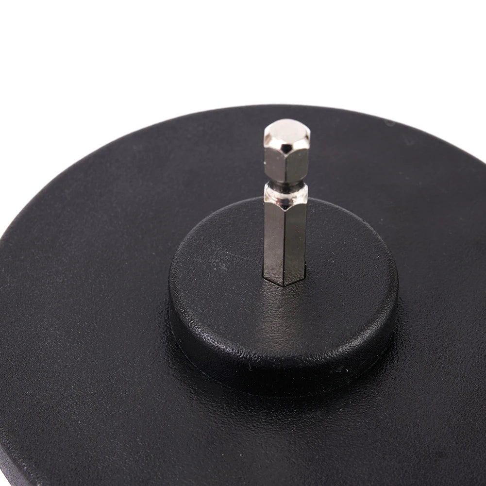 1pc Soft Drill Brush Attachment 4inch For Cleaning Carpet & Leather And Upholstery Glass Car Tires Electric Scrubber Drill