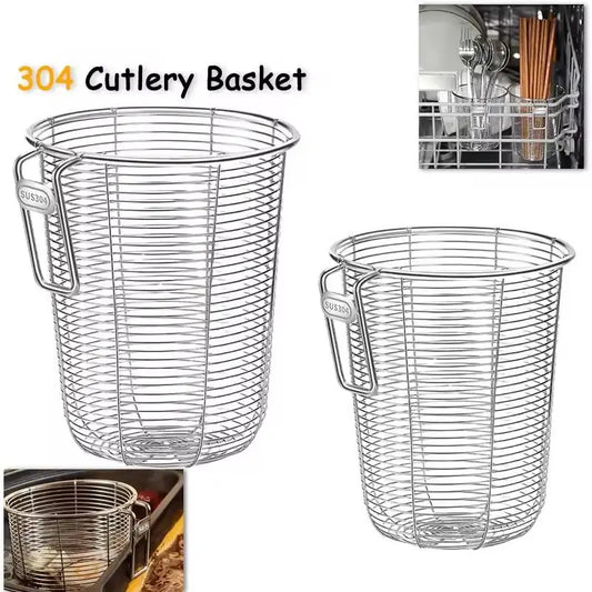 Kitchen Organizer 304 Stainless Steel Chopstick Holder Wall Hanging Drainer Modern Tableware Storage