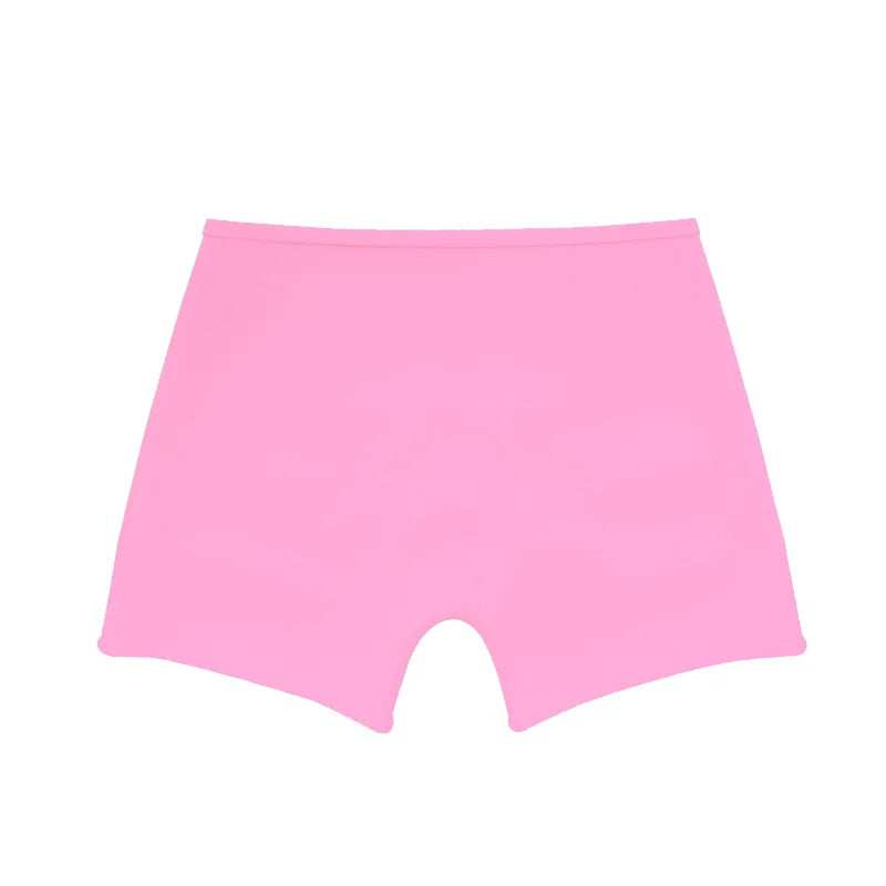Women's swim trunks silicone flat angle swimsuits women's safety pants leggings underwear suitable for women weighing 45kg-65kg