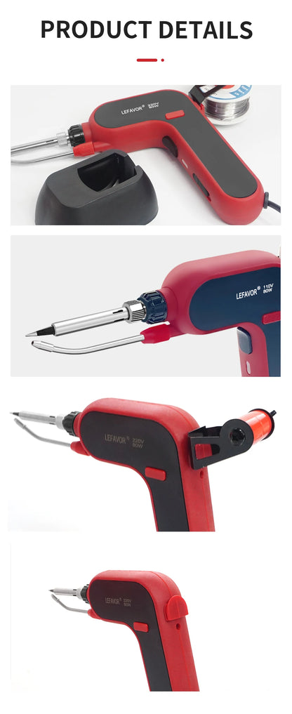 Electric Soldering Iron Gun Hand-held Internal Heating Soldering Iron Automatically Send Tin Gun Soldering Welding Repair Tool