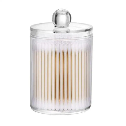 Plastic Cotton Swab Ball Pad Holder Storage Box Makeup Cotton Pad Organizer Bathroom Storage For Cosmetics Makeup Remover Pad