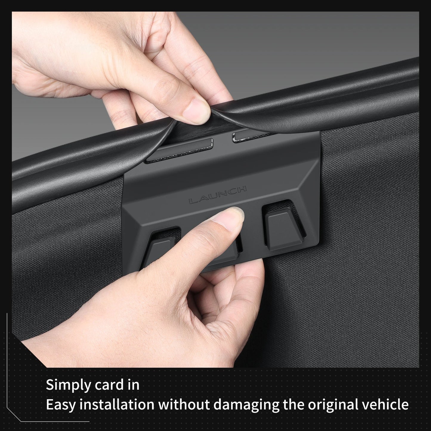 LUCKEASY for Tesla Model Y Juniper Launch/YL 2025 2026 Rear Trunk Hook Hidden Organizer Umbrella Bag Hanger Storage