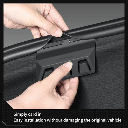 LUCKEASY for Tesla Model Y Juniper Launch/YL 2025 2026 Rear Trunk Hook Hidden Organizer Umbrella Bag Hanger Storage