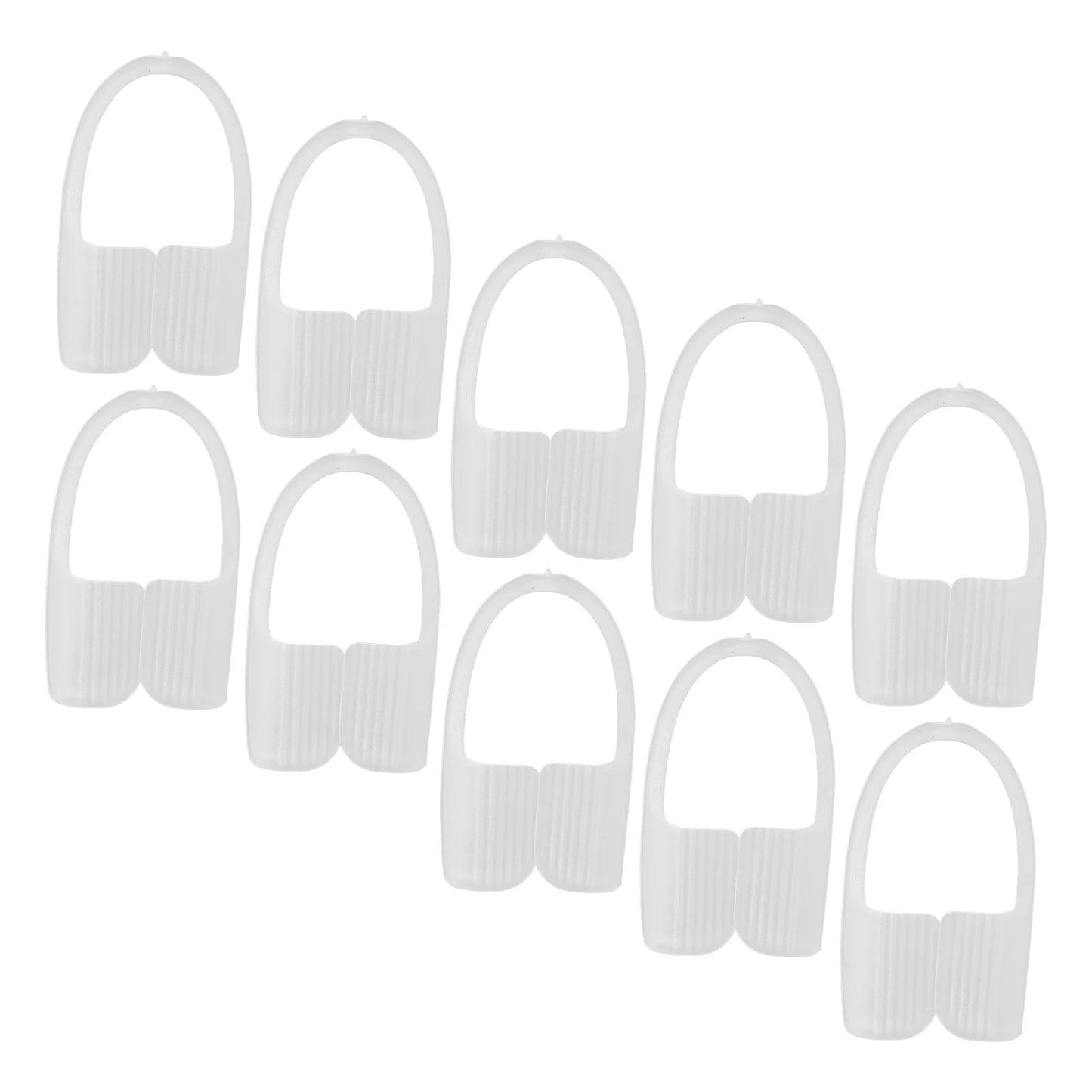 10pcs Dental Night Guard Rubber Athletic Protection Mouth Clenching Guard for Grinding Teeth Sleeping Devices Snoring Stopper