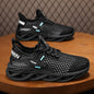Breathable Mesh Summer Men Platform Sneakers Lightweight Casual Loafers Shoes for Running Tennis Hiking Outdoor Daily Wear