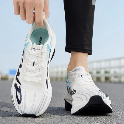 Men's Casual Sneakers, Men's Fashionable and Versatile Casual Sneakers, Lace-Up Closure Suitable for Outdoor Running, Walking, and Everyday Wear, Sporty Style, Comfortable and Snug Fit