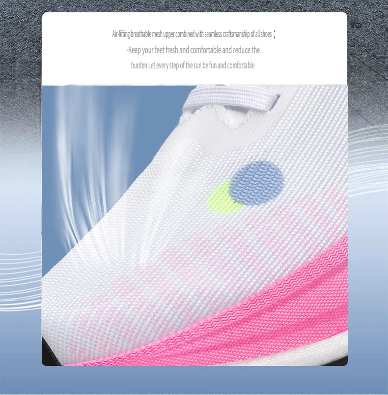 2026 New Men/women Carbon Plate Mesh Casual Sports Shoes, Breathable, Lightweight, Shock-Absorbing Running Sneakers