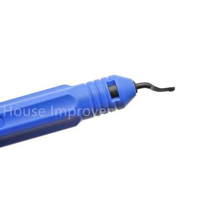Metal Deburring Tool Kit Burr Cutter 10pcs Sharp Deburring Blades Burr Remover Hand Tool for Wood Plastic Aluminum Copper Steel