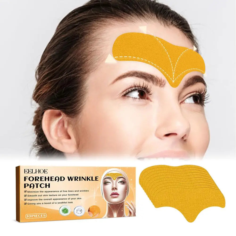 Anti-Wrinkle Forehead Patch,Collagen Gel Stickers to Tighten & Smooth Fine Lines, Firming Skin Care for Women Skin Care