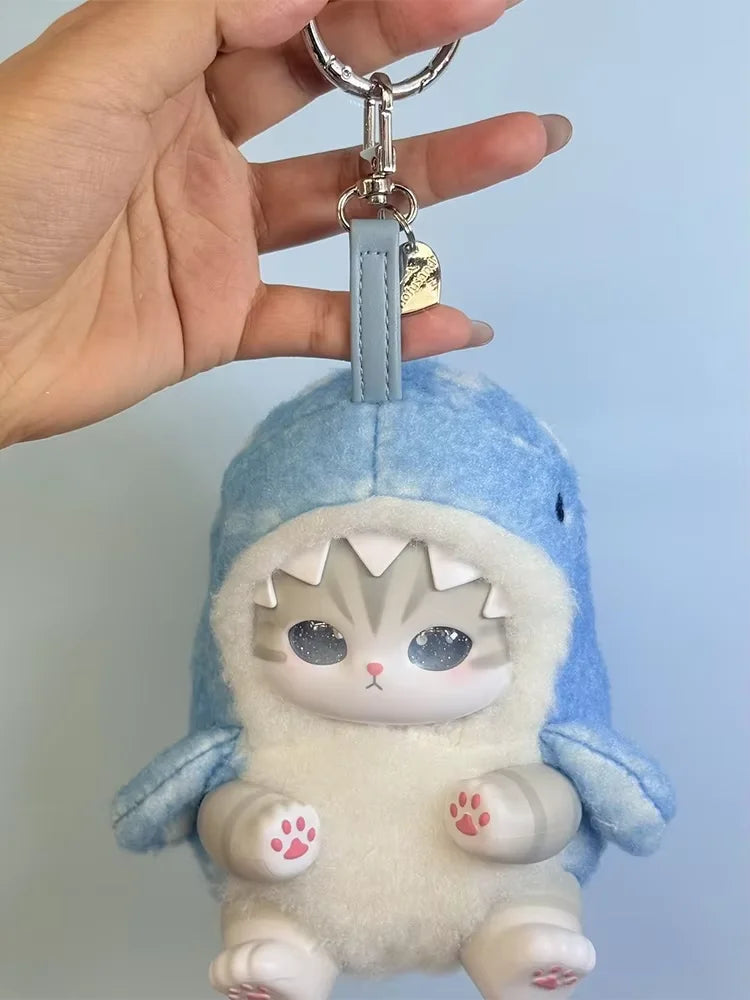 New Mofusand Vinyl Series Toys Shark Cat Surprised Box Toy Ornaments For Birthday Gift Pendant Replica Toys Gift