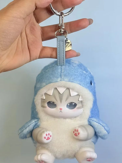 New Mofusand Vinyl Series Toys Shark Cat Surprised Box Toy Ornaments For Birthday Gift Pendant Replica Toys Gift