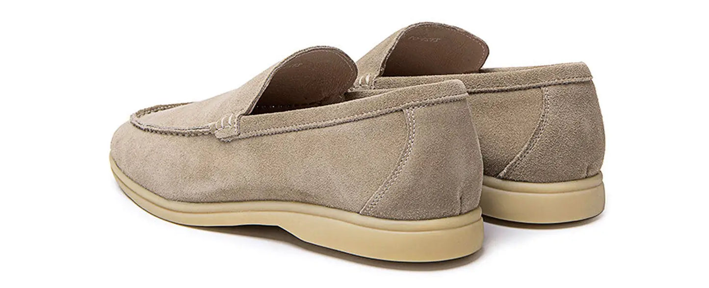 26 Men summer casual loafers made of suede, slip-on pull-on design, easy to wear and take off.LF1246
